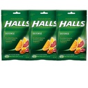 Halls Defense Witamina C Krople Niesortowane Citrus - 30 szt, Opakowanie 3
