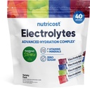 Nutricost Electrolytes Complex, Variety Pack Flavored, 40 Stickpack - zaawansowany kompleks hydracji
