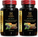 Generic Natural Prostate Complex - Pigeum i Piła Palmetto dla mężczyzn Wsparcie prostaty i częste oddawanie moczu, Prostate Dietetyczny Suplement, Nutritional Support for Prostate - 2 Butelki