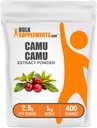 BulkSupplements.com Camu Camu Extract Powder - Superfood Supplement, Herbal Supplement - Vegan & Gluten Free, 2.5g per Serving, 1kg (2.2 lbs) (Pack of 1)