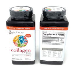 YouseTheory Collagen Advanced Formula Tablets - 390 ct (2- Pack for 780 Ct)