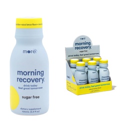 Poranne Odzyskiwanie Electrolyte, Mleko Tistle Drink Proprietary Formulacja do Hydrate Podczas picia, Wysoko rozpuszczalny płyn DHM, Nie GMO, Wegan, Gluten- Free, Cytryna cukrowa, Opakowanie 6