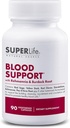 Blood Support - with Rehmannia, Dandelion, Red Clover, Burdock Yellow Dock, Echinacea & Pau D'Arco | Promotes Building, Cleansing, Nourishment & Circulation of Blood | Supplement - 90 Capsules