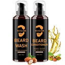 Myjnia i odżywka dla mężczyzn - Soften & Hydrate with Argan & Jojoba Oil - Sterowanie łupież & Swędzenie dla świeżego, gładkiego i beretu - 2- Pack (4oz Każdy)