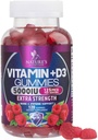 Suplement witaminy D3 Gummy 5000 j.m. (125 μg) Witaminy dietetyczne D dla mężczyzn i kobiet - kości, zębów, mięśni i immunologicznego wsparcia zdrowia, wysokiej mocy VIT D3 Nature 's Non-GMO & Gluten Free - 120 Gummies