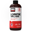 Silny czynnik L- Carnitine Liquid 3000mg, Maksymalny suplement siłowy do wsparcia metabolizmu tłuszczu, Energia komórkowa i odzysk mięśni, Wysokie Absorbowanie, Non-GMO, Berry Flavor, 16 oz Butelka