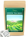 TeeLux Green Tea Torby, Natural Pure Green Tea, Super przeciwutleniacz, Kofeina, 100 Count Tea Bags do wsparcia ogólnego zdrowia