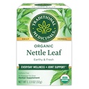 Tradycyjne Medicinals Organic Nettle Leaf Herbal Herbal, wspiera wspólne zdrowie i ogólne Wellness, (Pack of 1) - 16 Tea Bags