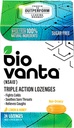 Biovanta Natural Ingredients Sugar- Free Lozenges for Cough, Cold and Sore Throat, 24 Lemon Honey Throat Lozenges