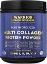 Pure Hydrolyzed Multi Collagen Protein Powder, Collagen Powder, Boost Energy, for Aging Skin Elasticity, Hair & Nails Growth Support, Joint Health (Unflavored)
