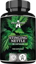 APOLLO 'S HEGEMONY Stinging Nettle 500 mg - Ekstrakt wysokiej mocy DER 4: 1, 90 Kapsułki wegańskie, 3 Dostawy Miesiące, Ziołowy suplement do wsparcia zdrowia sercowo-naczyniowego