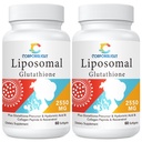 Liposomal Glutathione Softgels, Zwiększona absorpcja - Liposomal Delivery, Aktywna postać L- Glutathione, Komórkowy, Immune Function & Liver Detox, Bogaty w formuła przeciwutleniająca, Gluten Free, 120 Softgels