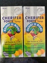 CHERIFER Forte Syrop w / Tauryna i podwójny Chlorella Czynnik wzrostu + Cynk 120ml (Opakowanie 2 butelek)