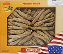 Hand-Selected American Wisconsin Farmed Ginseng Root | Whole |美国威斯康辛州 长枝西洋参 花旗参 礼盒装 | Cultivated Wisconsin American Ginseng Box (8OZ=227g/Box)