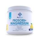 NuEthix Buildations Prosorb + Magnezu Suplement diety, 200mg Mieszanka magnezu do wsparcia fizycznego i mentalnego Wellness, Witamina C, Darmowy, Gluten Free, & Non-GMO, Lemon włoski lód, 90 Służenie