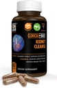 Kliniczny Codzienne Herbal Nerki Cleanse Detox Suplement, Organic Vitamin z żurawinem, Astragalus, Uva Ursi Tabletki dla Bladder Health dla Kobiet & Men- 60 Kapsułki wegańskie