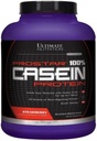Ultimate Nutrition Prostar Micellar and Hydrolyzed Casein Protein Powder - Beztłuszczowy wzrost mięśni w ciągu nocy i odzysk z BCAA, 5 funtów, Truskawka
