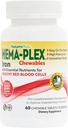 Natury Plus Hema- Plex Żelazo - 60 Mieszane Jagodowe Chewables - 85 mg Żelazo Elementalne - Total Blood Health - z Witaminą C & Bioflavonoids - Non-GMO, Wegan & Gluten Free - 20 Sługi