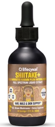 Lifecykel - Shiitake Mushroom Extract z Kakadu Włosy Plum, Skin & Nail Support, Anti Aging Supplement- 100% Organic Mushrooms, Immune Boosting, Witamina C Made in The US- 2 Fl oz (Packaging May Vary)