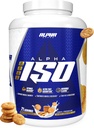 Alpha Supps ISO, Low Carb 100% Izolat białka serwatki w proszku, 25 Gramy na serwis, Pomaga wspierać wzrost mięśni, niski cukier i gluten wolny (Snicker Doodle, 5 lb)