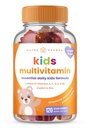 NutraChamps Kids Multivitamin Gummies Yellow 124; Sugar Free 120 Gummy Vitamin for Kids Yellow 124; Vegan & Non-GMO Yellow 124; Strawberry, Passionfruit, Peach & Cherry
