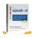 Lifetrients Speak + d Twist- Off Softgels - Natural Orange - 60 Softgels - Pediatrician preparowane do wsparcia dzieci ze specjalnymi wymaganiami żywieniowymi - Wzmocnione Omega-3, Witamina E 's & D3