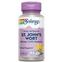 SOLARAY St. Johns Hort Aerial Extract 450mg Dwa razy na dobę 124; Mood & Brain Health Support 124; 0,3% Hypericine 124; 60ct, 30 Serv.