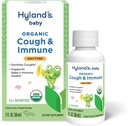 Hyland 's Baby Organic Cough Syrop i Immune Support z Agave, Elderberry i Granat, Soothes Cough, i wspiera odporność, Daytime, 2 Fl. Oz.