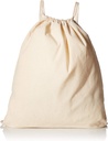 TBF 12 Pack luzem Cotton Canvas Drawstring Backpack Bags (14 "W x 18" H) - Perfect for DIY, Rzemiosło, Wydarzenia i więcej
