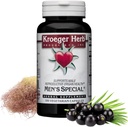 Kroeger Herb Products, Men 's Special Assessment 124; Prostate Support Support Support Support for Men with Saw Palmetto, Black Walnut & Cornidle Agregat 124; Herbal Urnary Health Formula 124; Made in USA