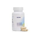 Nouela 124; Skóra + Wątroba + Immunitet Support 124; Suplement do Odzyskiwania Picia 124; Ostrze mleczne, NAC, Kwas hialuronowy, CoQ10, Biotin, Przeciwutleniacze 124; 40 Kapsułki