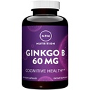MRM Nutrition Ginkgo B 60mg XI124; Gluten- Free + Vegan XI124; 120 Służb