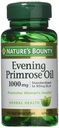 Nature 's Bounty Evening Primrose Oil, 1000mg, 180 Softgels (3 X 60 Liczenie butelek)