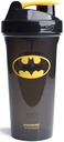 Smartshake Lite Justice League Protein Shaker Butelka 800ml - DC Comics Water Bottle, Leakproof BPA Free Gym Shaker Bottle for Protein Shakes And Protein Powder - Batman Logo