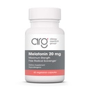 Alergia Grupa badawcza Melatonina 20mg - Czysta Melatonina, Dodatkowa siła dla dorosłych, Pomoc snu, Wysoka dawka, Kapsułki wegetariańskie - 60 Hrabia