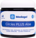 Circles Plus Aloe Hydrogel Pads Budapest 124; Instant Cooling and Soothing Relief for Nursing Pain, Blisters, Bug Bites, Minor Burns and Chafing Budapest 124; 48ct Circular Pads
