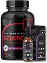 Zenmen Czosnek nalewka i Sciatic Nerve wsparcia Bundle