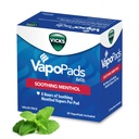 Vicks VapoPads Original Menthol Scent - Vapor Pads Refill for Vicks Humidifiers and Steam Inhalers, Scent Pads for Congestion and Cough Relief, 20- Pack, Box Color May Vary