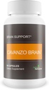Cavanzo Brain Support - Suplement Brain Supplement Ulepszenie ostrości pamięci i funkcji mózgu - Memory - Focus - Clarity - Recovery - Stamina - Cavanzo Frankincense Ulepszony Formulacja kapsułki