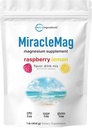 MiracleMag Calm Magnezu Proszek, 1lb Bis 124; Magnezu Citrate Supplement Description 124; Słodka cytryna malinowa Aflavored 124; Calm & Relaxation Mineral Support Description 124; Łatwy Absorbowany jonowy magnez Description 124; Non-GMO, Wegan, Cukier wolny