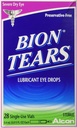 Alcon Bion Tears Single- Użyj Vials, 28 Hrabia