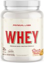 Primeval Labs Pure Whey Protein Koncentrat 124; Wzrost mięśni i odzysk 124; Łatwy do wymieszania formuły 124; Mazapan 124; 20 Służenia