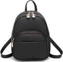 Barsine Mini Plecak dla kobiet Dziewczyny skórzane Plecak Casual Small Daypack Worek z kieszeniami