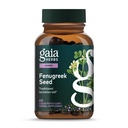 Gaia Herbs Ziarno kozieradki - Pomaga wspierać zdrową laktację i produkcję mleka piersi * - Wykonane z organicznych nasion kozieradki - 60 Vegan płynnych fito- Kapsułki (Do 15 - Day Supply)