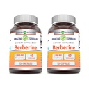 Amazing Formulas Berberine 1000mg Per Serving Capsules Supplement Equipment 124; Non GMO Equipment 124; Gluten Free Equipment 124; Made in USA (120 Ecuador 124; 2 Pack)