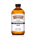 Superior Provereign Bio- Active Copper Hydrosol - Bioactive Copper Liquid Supplement for Adult & Kids w / Silver Hydrosol for Hair, Skin, & Nails, 30ppm - 8 fl oz (237ml)