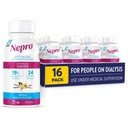 Nepro Nutrition Shake for People on Dialise, 19g Protein, 420 Calories, Vanilla, 8 fl oz, Opakowanie po 16