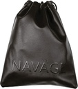 Navage Travel Bag (Czarny) - Wegańskie Pouches skóry Podróże dla kobiet i mężczyzn - Dopasowanie Małe Pouch dla Navage Nasal Nassal Irrigation System - Versatile Drawstring Pouch and Makeup Bag (8.25 "x10.25")