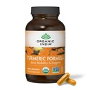 Kurkumina organiczna India Kurkumina z czarnym pieprzem - Organiczny suplement turkusowy i suplement kurkuminy, Kapsułki kurkumy, Wspólne wsparcie i system immunologiczny, Całość korzeń, Trikatu - 180 Kapsułki