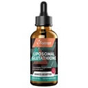 2000MG Liposomal Glutation Liquid Drops, Ultra High Absorption, Natural Detoksyfication, Immune System & Skin Supprot *, L- Glutathione, Witamina C & Kwas hialuronowy, Kapsułki Alternatywne, 2.02 OZ
